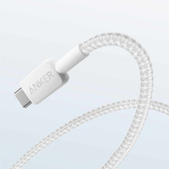 Anker USB-A to USB-C 3ft Braided Cable White