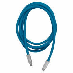 Helix/Retrak Gripcord 8ft Silicone USB-C Cable 8ft Blue