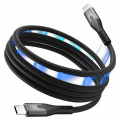 Statik MagStack Pro Charge/Sync Magnetic Cable USB-C to USB-C 4ft Black