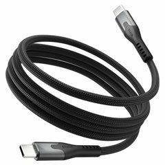 Statik MagStack Pro Charge/Sync Magnetic Cable USB-C to USB-C 4ft Black