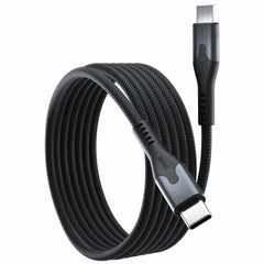Statik MagStack Pro Charge/Sync Magnetic Cable USB-C to USB-C 6ft Black