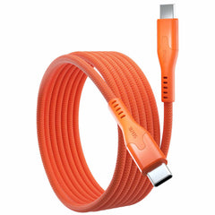 Statik MagStack Pro Charge/Sync Magnetic Cable USB-C to USB-C 6ft Orange