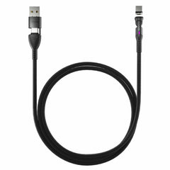 Statik 360 Pro Universal Magnetic Charge/Sync Cable 6 ft Black