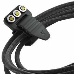 Statik 360 Pro Universal Magnetic Charge/Sync Cable 6 ft Black