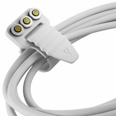 Statik 360 Pro Universal Magnetic Charge/Sync Cable 6 ft White