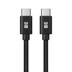 Blu Element USB-C to USB-C Braided Cable 10ft 60W Black