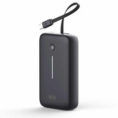 BEPB20KBK1 PowerFlex 20KPD 30W Power Bank w/Built-In USB-C Cable