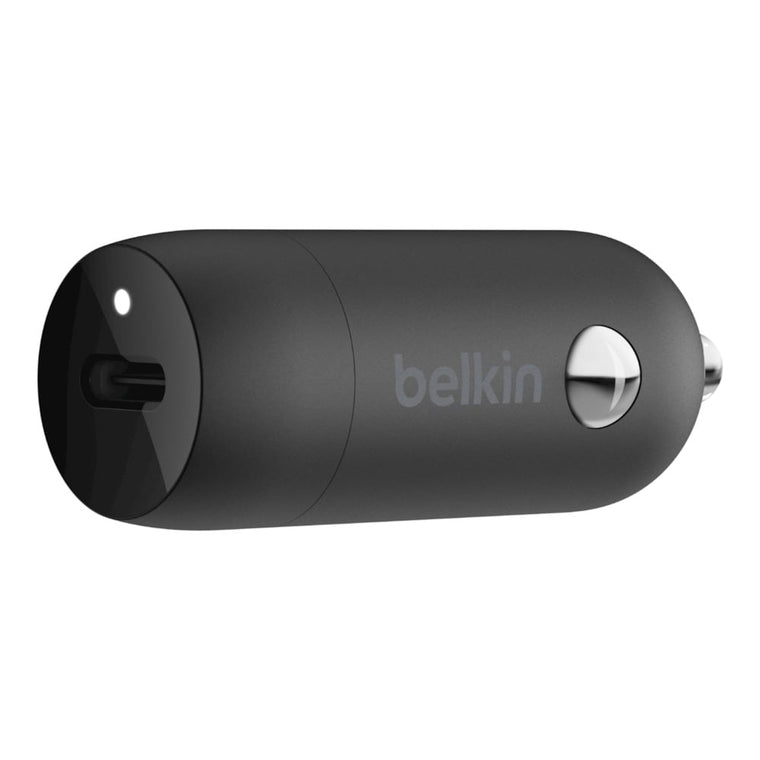 CCA003btBK BoostCharge Car Charger USB-C 20W PD Black
