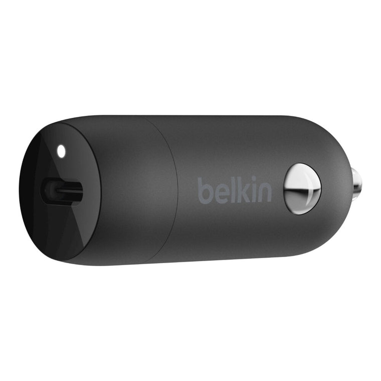 CCA003btBK BoostCharge Car Charger USB-C 20W PD Black