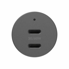 7880898 Premium Pro Dual USB Car Charger PD 60W USB-C Black