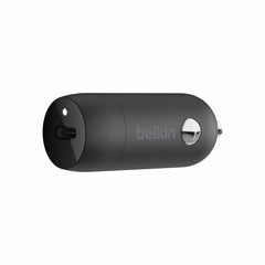Belkin Boost Charge Car Charger 30W PD/PPS USB-C with USB- C to USB-C Cable Black