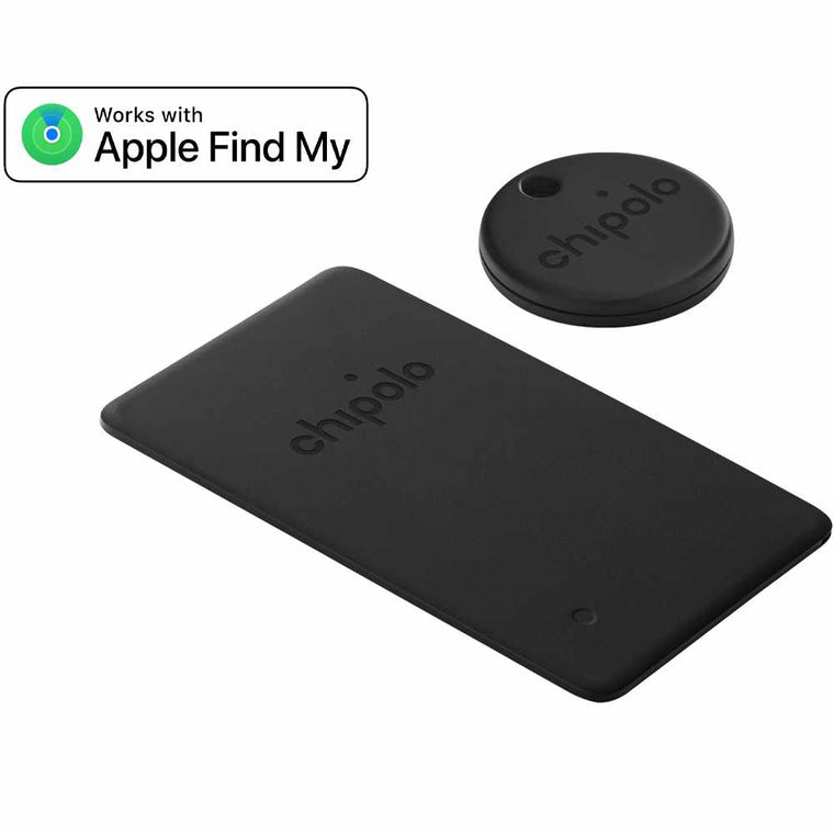CHC21RC21M1R1MRFREN Spot BUNDLE (Works with the Apple Find My Network) (Card Spot and One Spot) Black