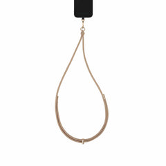 Ideal of Sweden Cord Phone Strap Beige