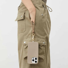 Ideal of Sweden Phone Wristlet Strap Beige