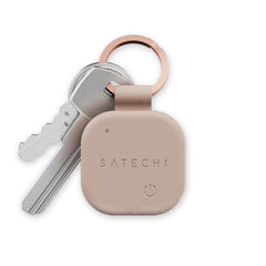 Satechi Vegan-Leather FindAll Keychain Desert Rose