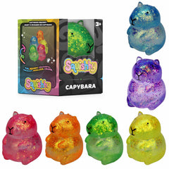Squishhy Capybara Squeeze Toy (Sold in multiples of 12 pcs)