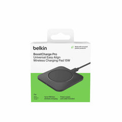 Belkin BoostCharge Pro EasyAlign Wireless Pad 15W Black