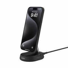 Belkin 15W BoostCharge Pro Convertible Magnetic Wireless Charging Stand with Qi2 15W Black