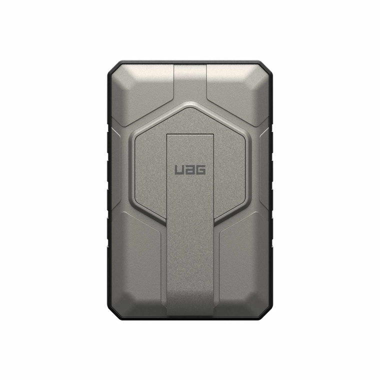 UAG Rugged Battery Pack with Kickstand for MagSafe 10K mAh 20W Black/Titanium