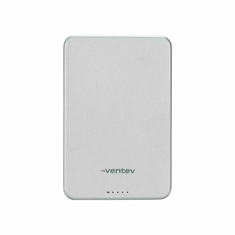 Ventev Qi2 Portable Battery 15W 5000mAh Grey