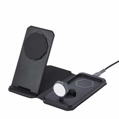UAG SRGE 3-in-1 MagSafe Travel Charger Black/Grey