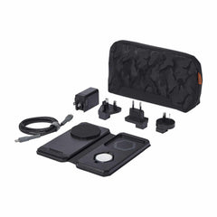 UAG SRGE 3-in-1 MagSafe Travel Charger Black/Grey