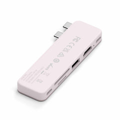Satechi 6 Port USB-C Snap Hub Blush for MB Neo 13-inch A18 Pro 2026