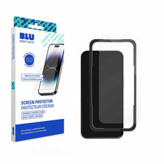Blu Element Tempered Glass Screen Protector with Installation Kit for iPhone 16e/14/13/13 Pro/12/12 Pro