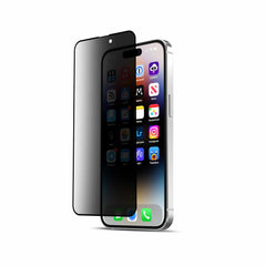 22 cases Privacy Tempered Glass Screen Protector for iPhone 15 Pro