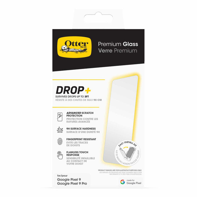 OtterBox Premium Glass Screen Protector for Google Pixel 9/9 Pro