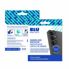 Blu Element Aluminum 1 by 1 Lens Protector Black for Samsung Galaxy S25 Edge