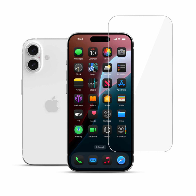 22 cases Tempered Glass Screen Protector for iPhone 17