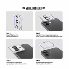 Blu Element Invisible 1 by 1 Lens Protector for iPhone Air