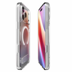 Spigen Slim Armor Essential S MagFit Case Clear White for iPhone 17 Pro