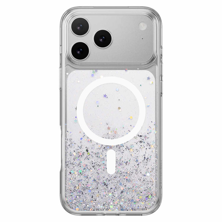SwitchEasy Starfield 3D MagSafe Case Transparent for iPhone 17 Pro Max