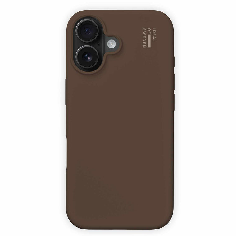 Ideal of Sweden Silicone MagSafe Case Mocha Mousse for iPhone 17
