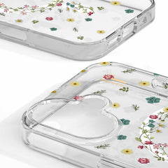 Ideal of Sweden Clear MagSafe Mid Case Petite Floral for iPhone 17