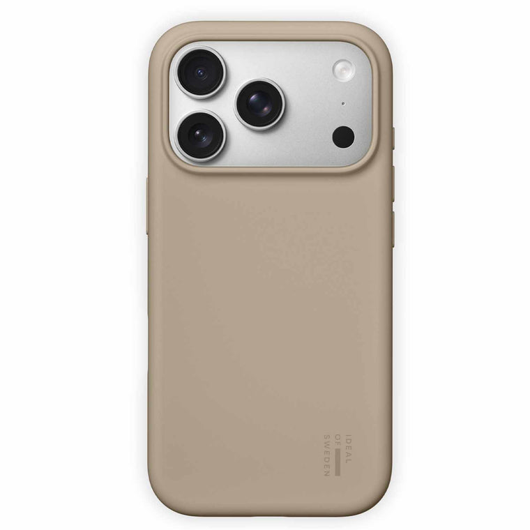 Ideal of Sweden Silicone MagSafe Case Beige for iPhone 17 Pro