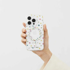 Ideal of Sweden Clear MagSafe Case Petite Floral for iPhone Air