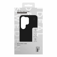 Ideal of Sweden Silicone Case Compatible w/Magnets Black for Samsung Galaxy S26 Ultra
