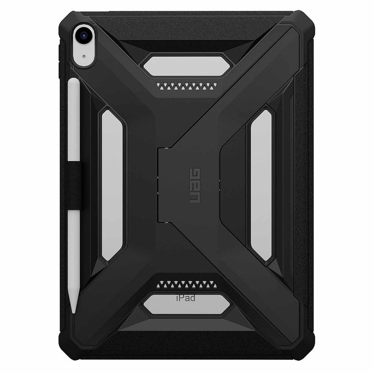 UAG Scout+ Case with Kickstand Black for iPad 11 2025 (11th Gen)/iPad 10.9 2022 (10th Gen)