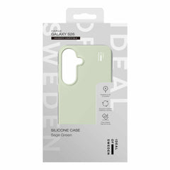 Ideal of Sweden Silicone Case w/Magnets Sage Green for Samsung Galaxy S26