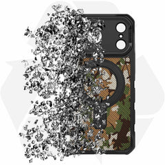 ITSKINS Supreme_R Stand Nylon MagSafe Case Camouflage Green for iPhone 17 Pro
