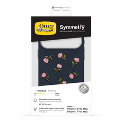 OtterBox Symmetry Cactus Leather Embroidery MagSafe Case Manor Bloom for iPhone 18 Pro Max/17 Pro Max