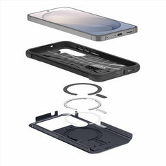 Spigen Slim Armor MagFit Case Metal Slate for Samsung Galaxy S26 FE