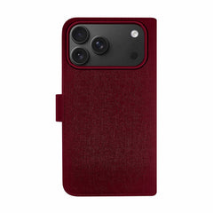 Blu Element Folio 2-in-1 Case Burgundy for iPhone 18 Pro/17 Pro