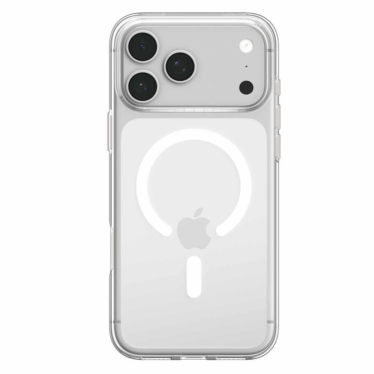 Spigen Crystal Flex MagFit Case Clear White for iPhone 18 Pro/17 Pro