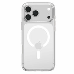 Spigen Crystal Flex MagFit Case Clear White for iPhone 18 Pro/17 Pro