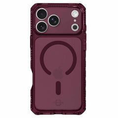 ITSKINS Hybrid_R Vapor MagSafe Case Plum for iPhone 18 Pro/17 Pro