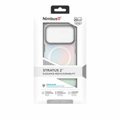 Nimbus9 Stratus 2 MagSafe Case with Kickstand Frost for iPhone 18 Pro/17 Pro
